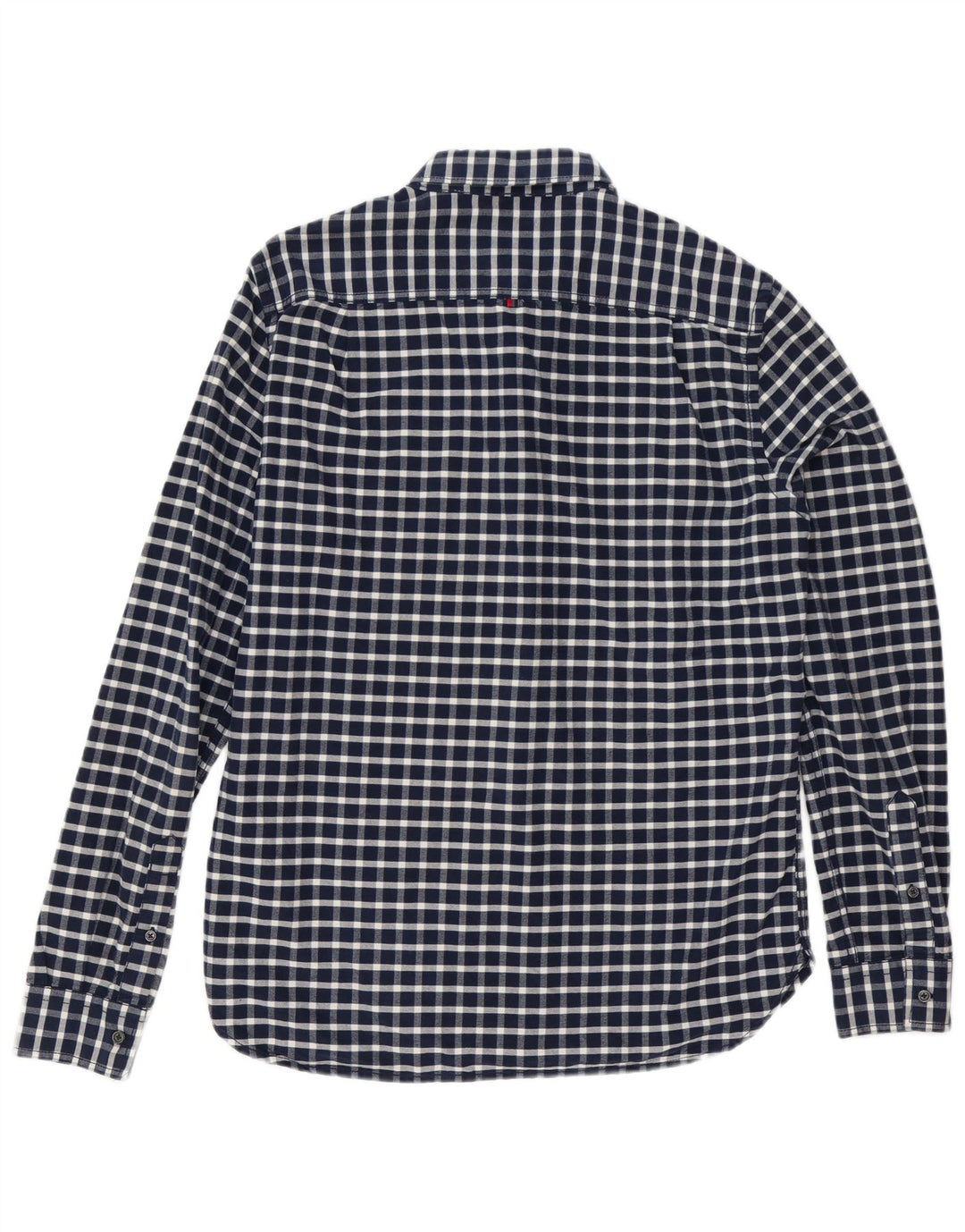 Cămașă pentru bărbați Superdry, mare, albastru, bumbac cu carouri