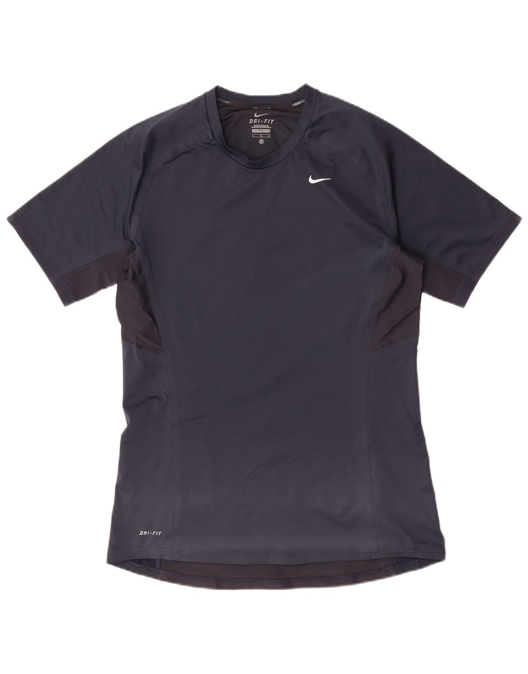 Tricou Nike Dri Fit pentru femei Top UK 14 Medium Bleumarin Colorblock