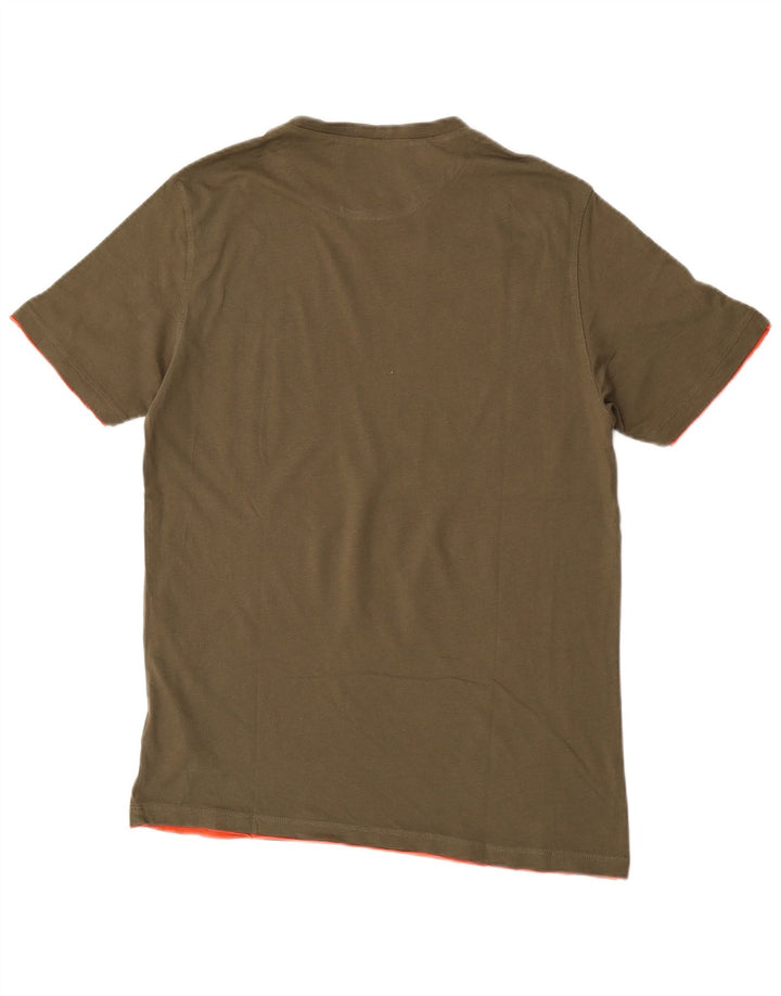 Tricou bărbați Liu Jo Top mare din bumbac kaki