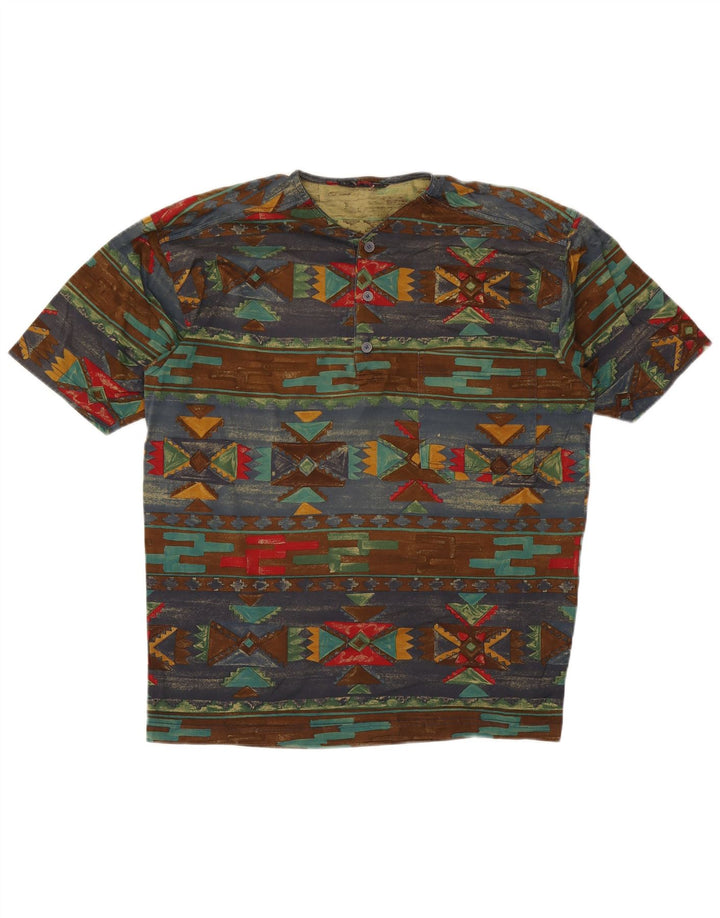 Tricou pentru bărbați Paul & Shark Top mare multicolor geometric