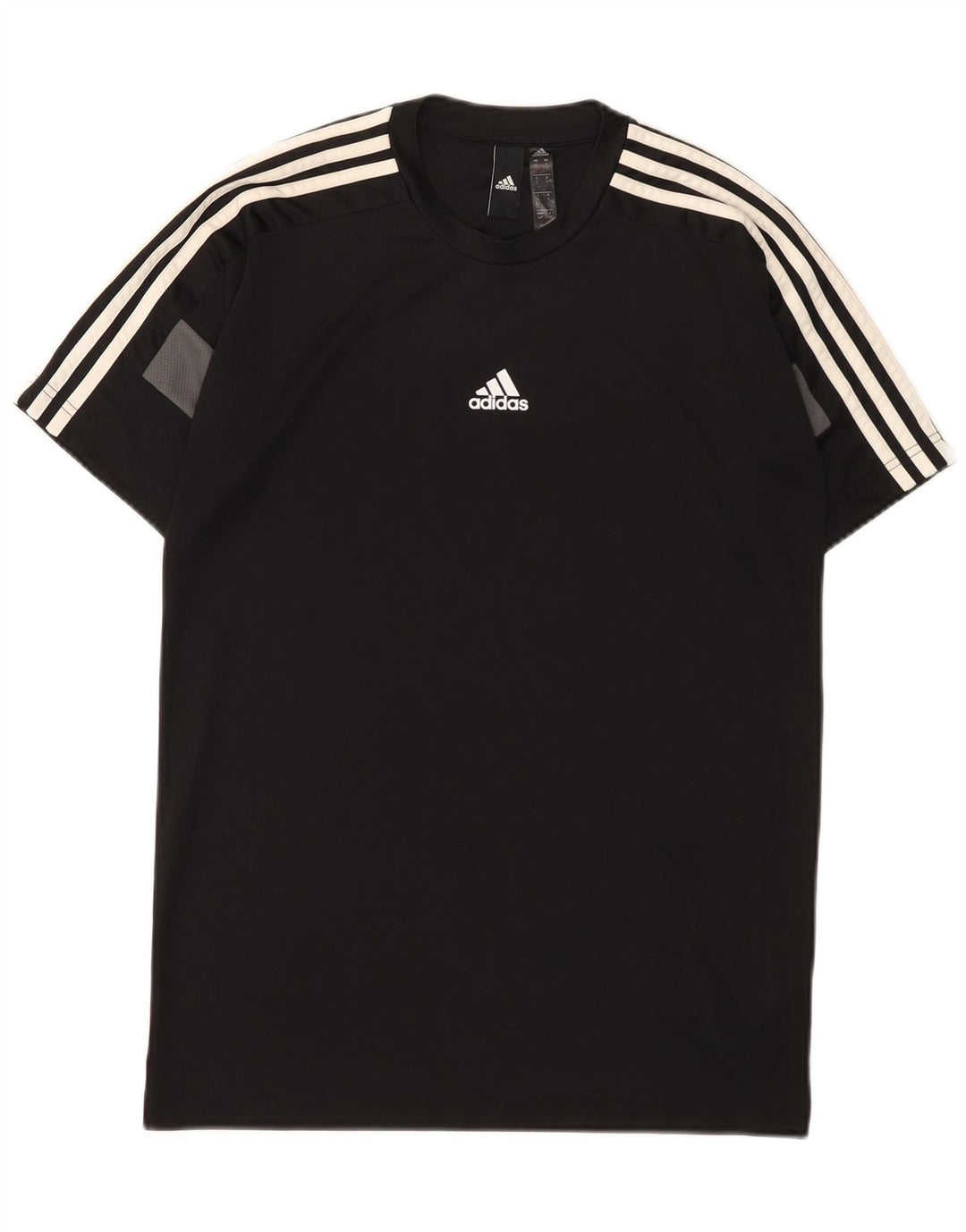 Tricou Adidas Aeroready pentru bărbați Top mic, negru, poliester color bloc