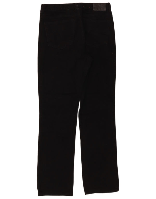 Blugi drepti pentru femei Ralph Lauren US 8 Medium W30 L30 Black Bumbac Classic