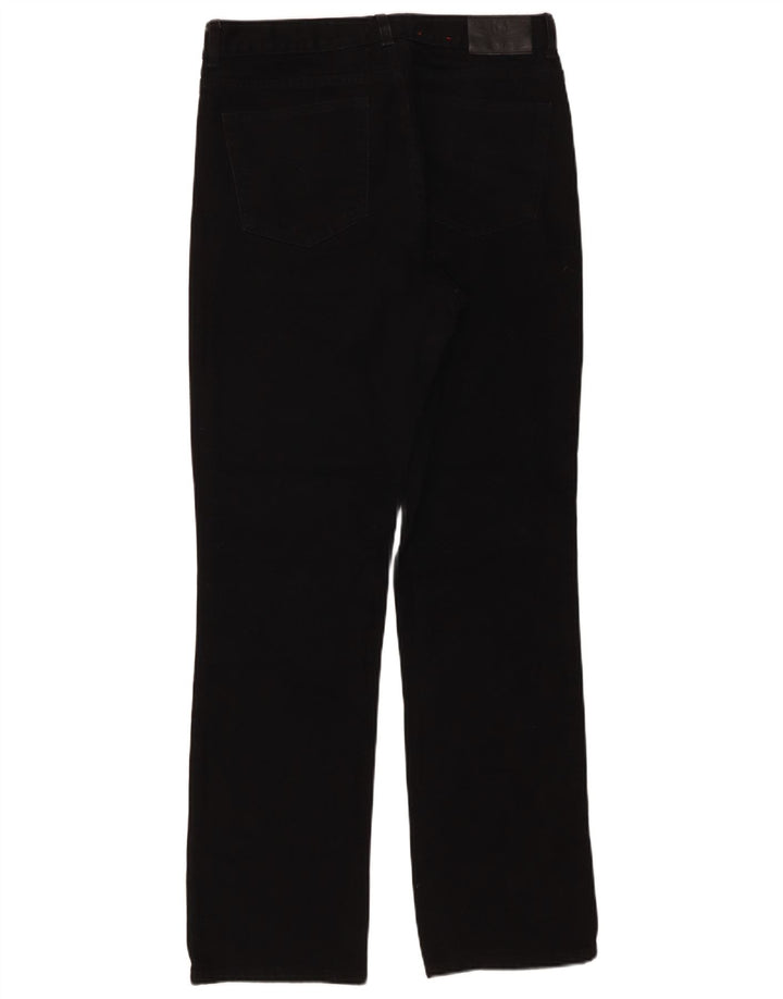 Blugi drepti pentru femei Ralph Lauren US 8 Medium W30 L30 Black Bumbac Classic