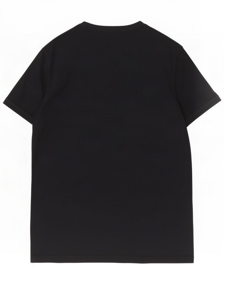 Fred Perry Tricou Bărbați Top Mediu Negru Bumbac