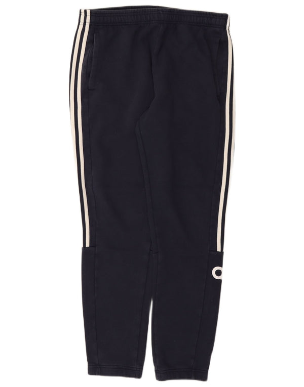 Pantaloni de trening Adidas pentru bărbați, mari, albastru, bumbac
