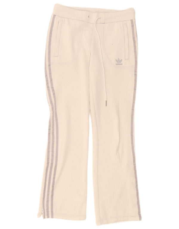 Pantaloni de trening Adidas pentru femei EU 36 Poliester alb mic