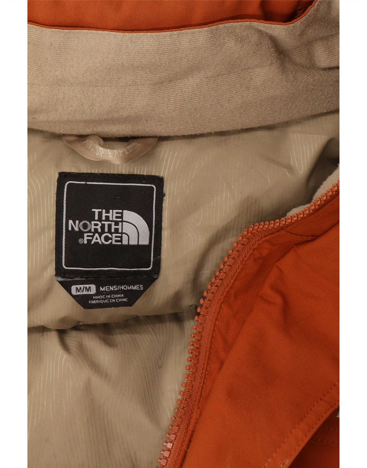 Jachetă parka cu glugă The North Face pentru bărbați UK 38, nailon portocaliu mediu