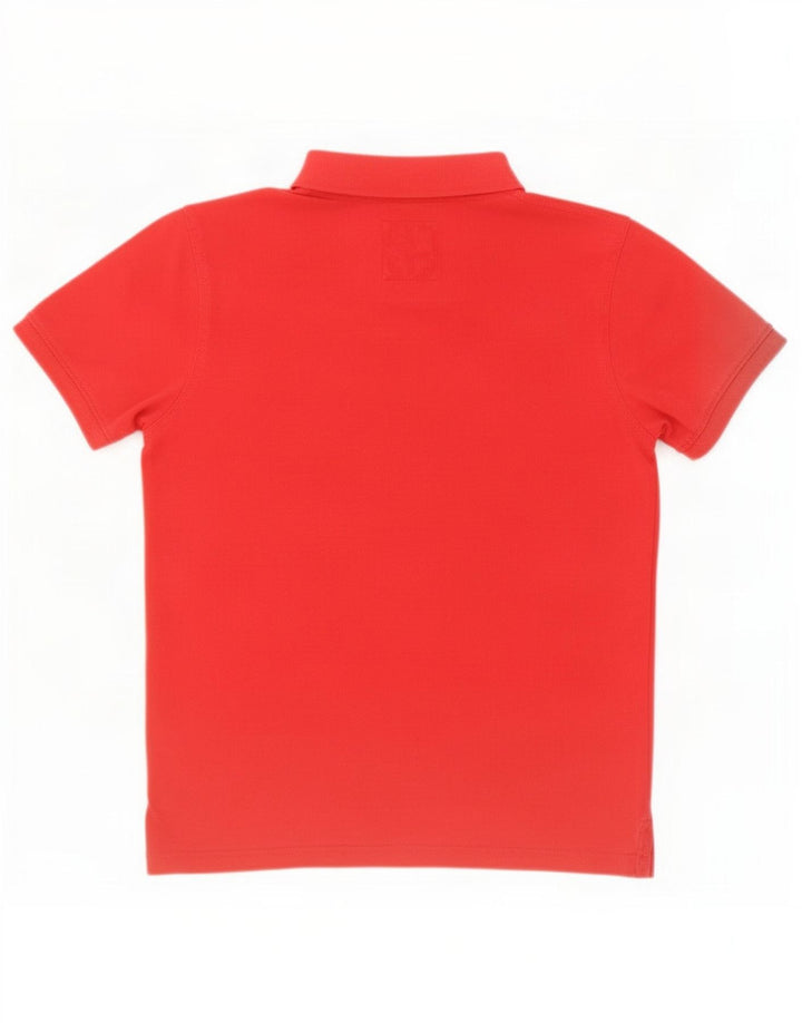 Crew Clothing Tricou polo pentru bărbați, bumbac roșu mediu