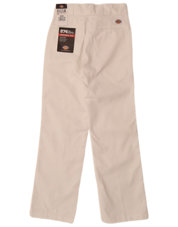 DIESEL Pantaloni chino drepți 874 Original Fit W28 L30 bumbac alb
