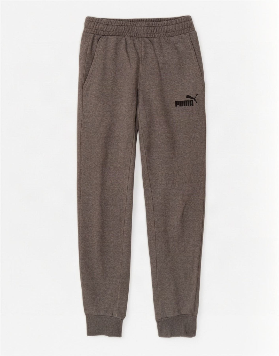 Pantaloni de trening Puma pentru bărbați Joggeri mici, gri bumbac