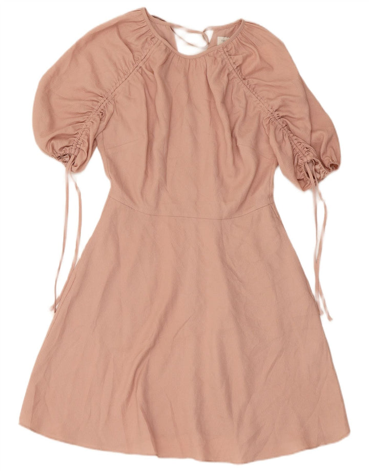Rochie Ted Baker pentru femei, în formă de A, Mărimea 1 XS, poliester roz