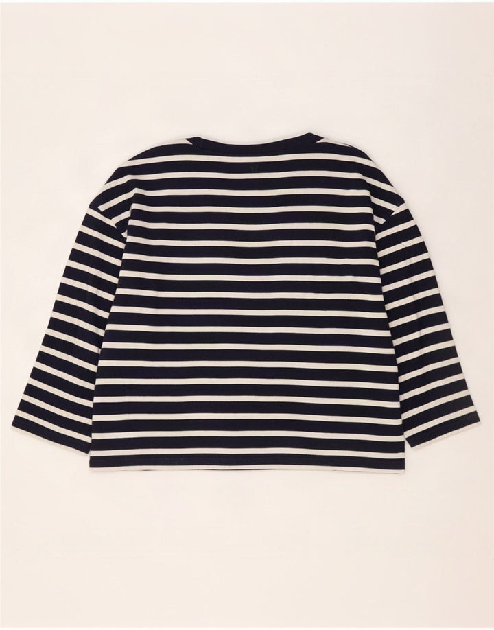 Top de weekend pentru femei Max Mara cu mâneci 3/4 UK 14 Medium Bleumarin Nautic