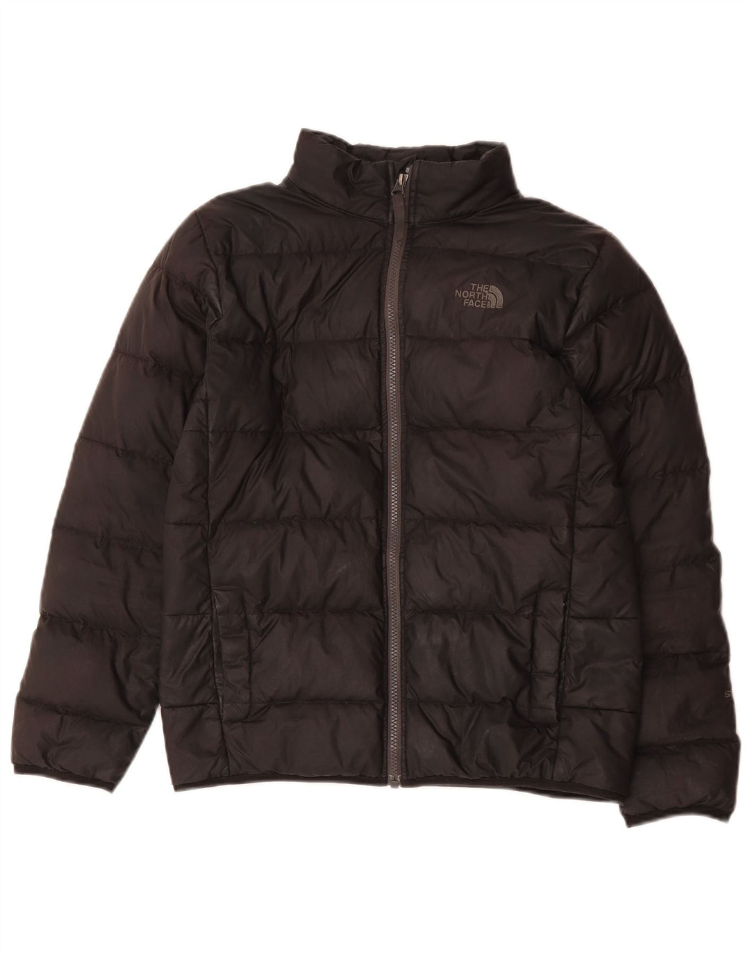 Jachetă căptușită pentru băieți The North Face 11-12 ani, mare, poliester negru