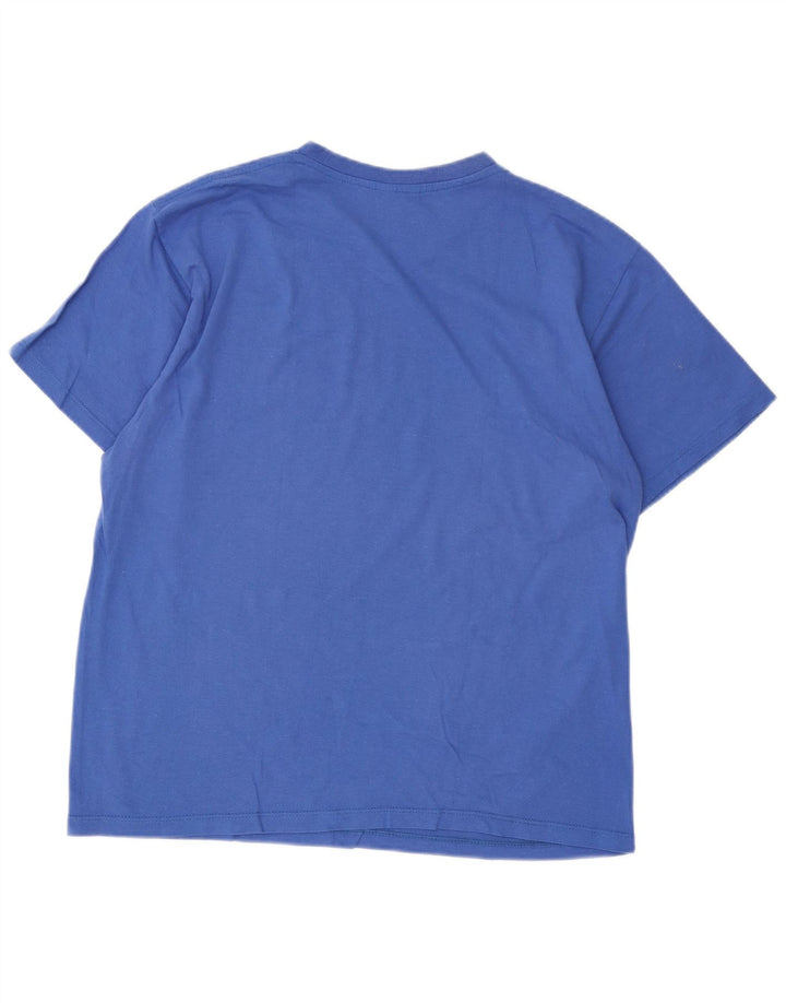 Tricou pentru bărbați Champion Top mare din bumbac albastru
