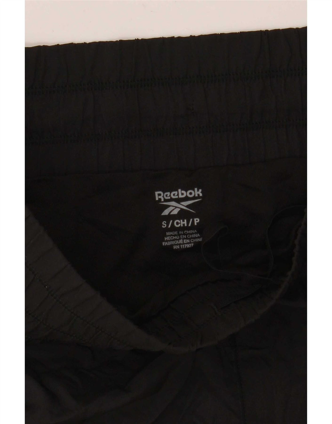Pantaloni scurti sport Reebok pentru femei UK 10 Small Black Poliester