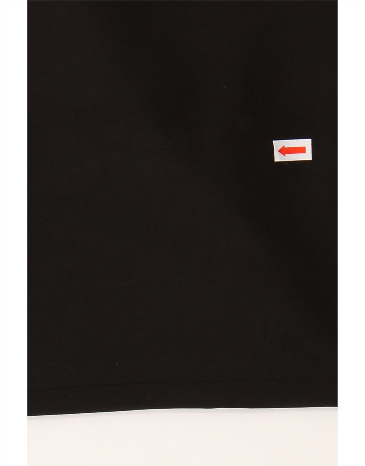 CALVIN KLEIN Pantaloni drepți pentru femei L28 L30 Poliester negru