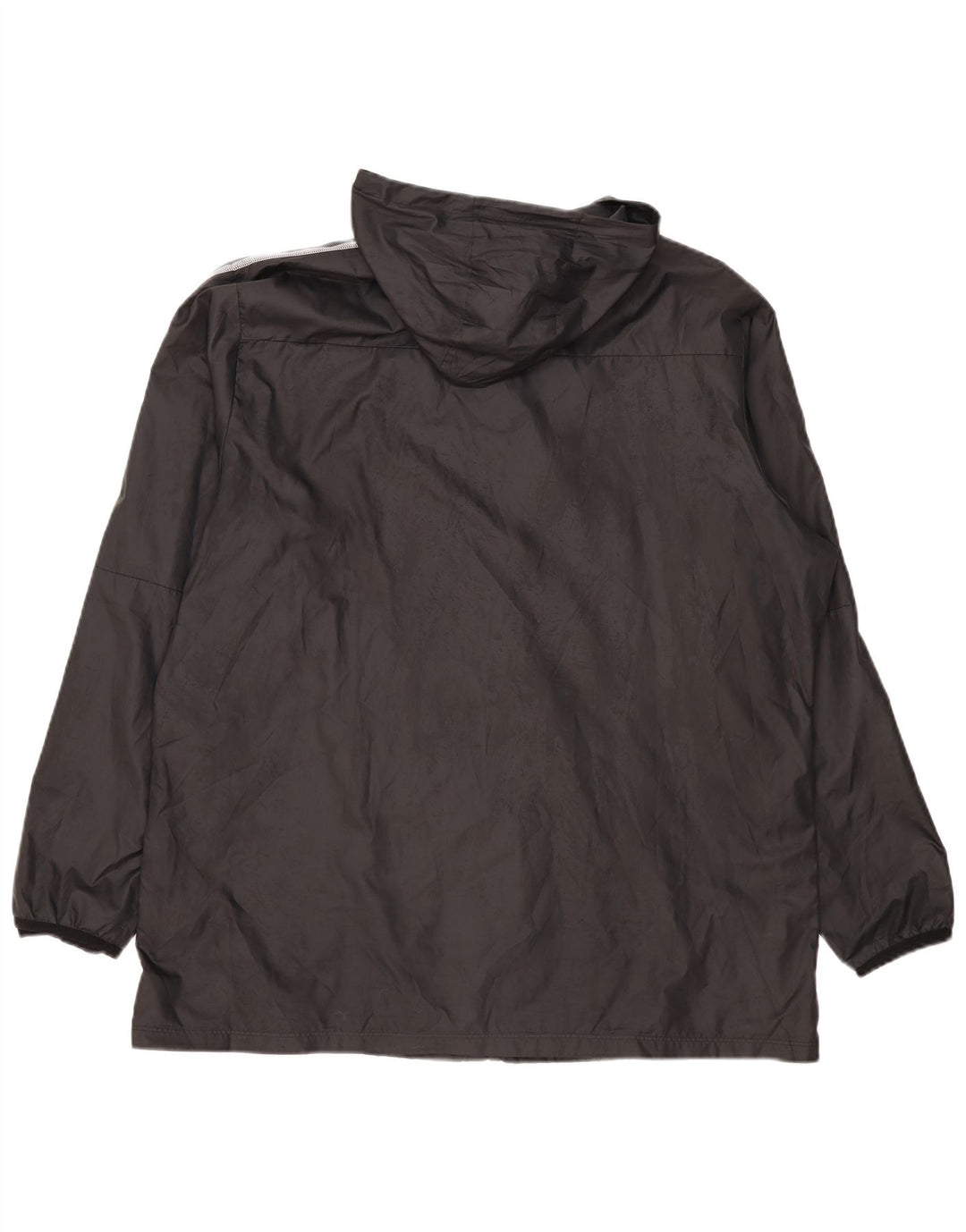 Jachetă de ploaie cu glugă pentru bărbați Nike UK 44 2XL Poliester negru