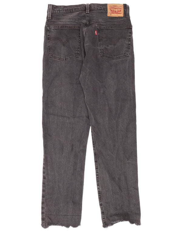 Blugi drepti 501 pentru femei Levi's W27 L28 bumbac gri
