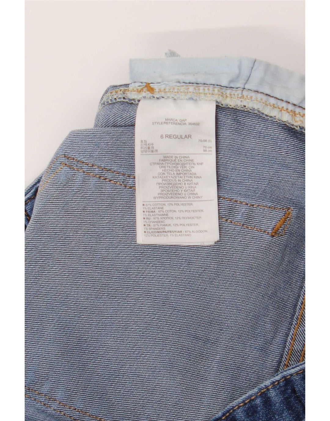 Blugi Gap pentru femei Bootcut W28 L32 Bumbac albastru