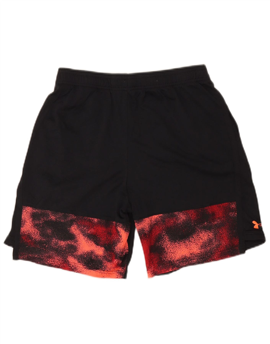 Pantaloni scurți sport pentru băieți cu model abstract UNDER ARMOUR 13-14 ani XL negru