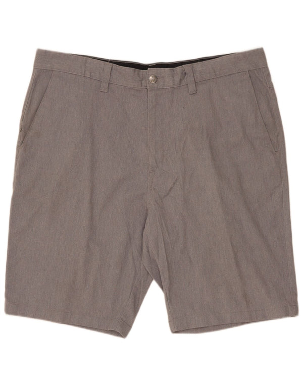 Pantaloni scurți chino pentru bărbați Volcom W38 XL bumbac gri