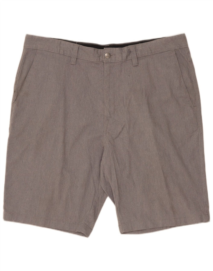 Pantaloni scurți chino pentru bărbați Volcom W38 XL bumbac gri