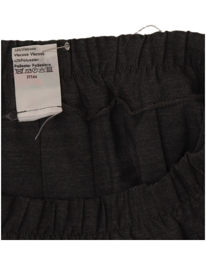 Fusta plisată cu cuțit Ecco pentru femei EU 42 Large W32 Grey Viscose