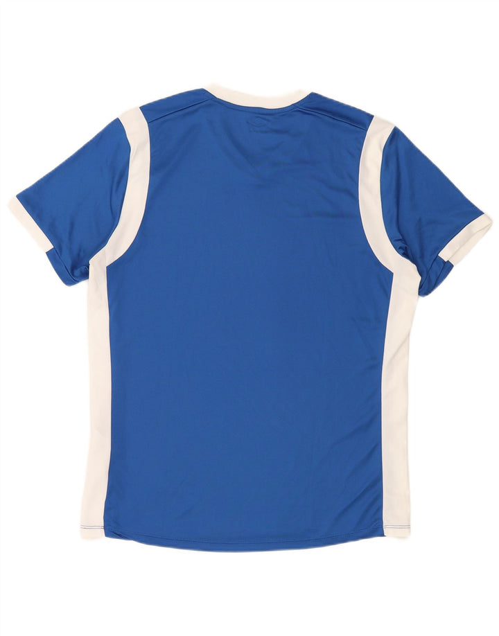 Tricou Umbro pentru bărbați Top mare, albastru, poliester color bloc