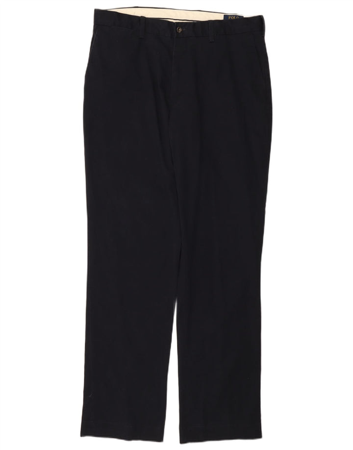 POLO RALPH LAUREN Pantaloni chino drepți pentru bărbați L34 L34 bleumarin