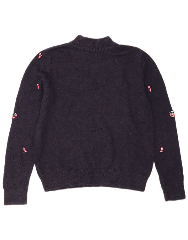 Pulover cu gât țestoasă pentru femei Marks & Spencer UK 10 Mic bleumarin