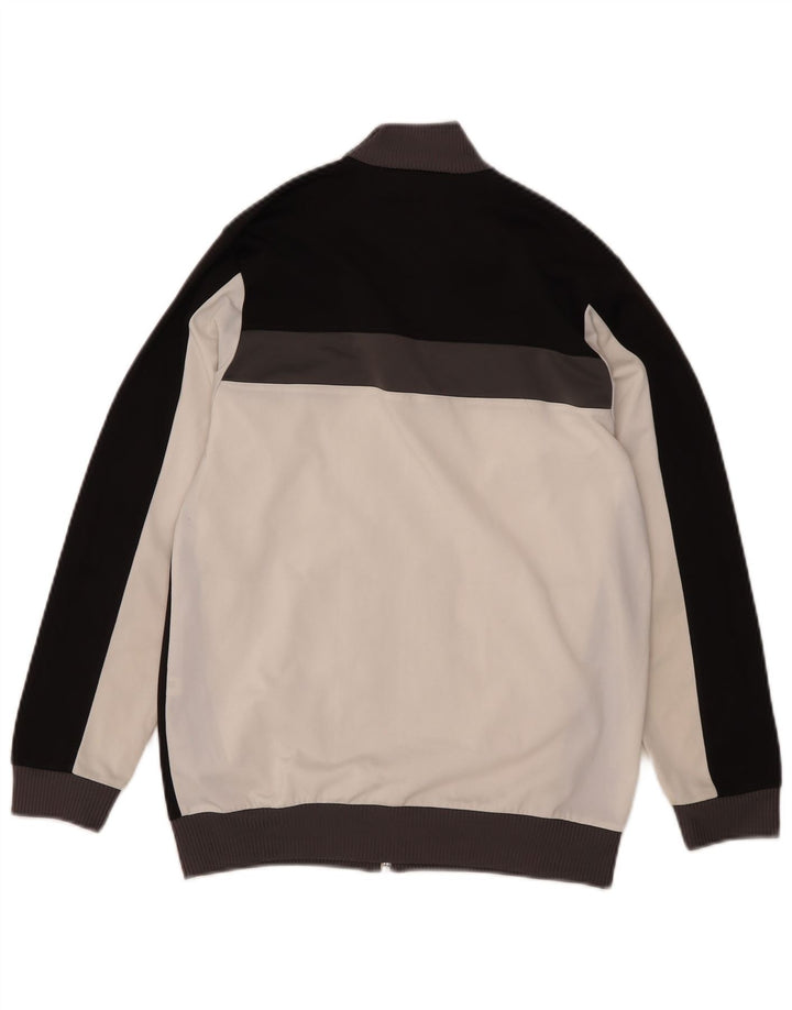 Jachetă de trening Puma pentru băieți 11-12 ani, alb, color block