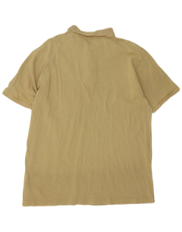 Cămașă polo pentru bărbați Kappa 2XL bumbac bej