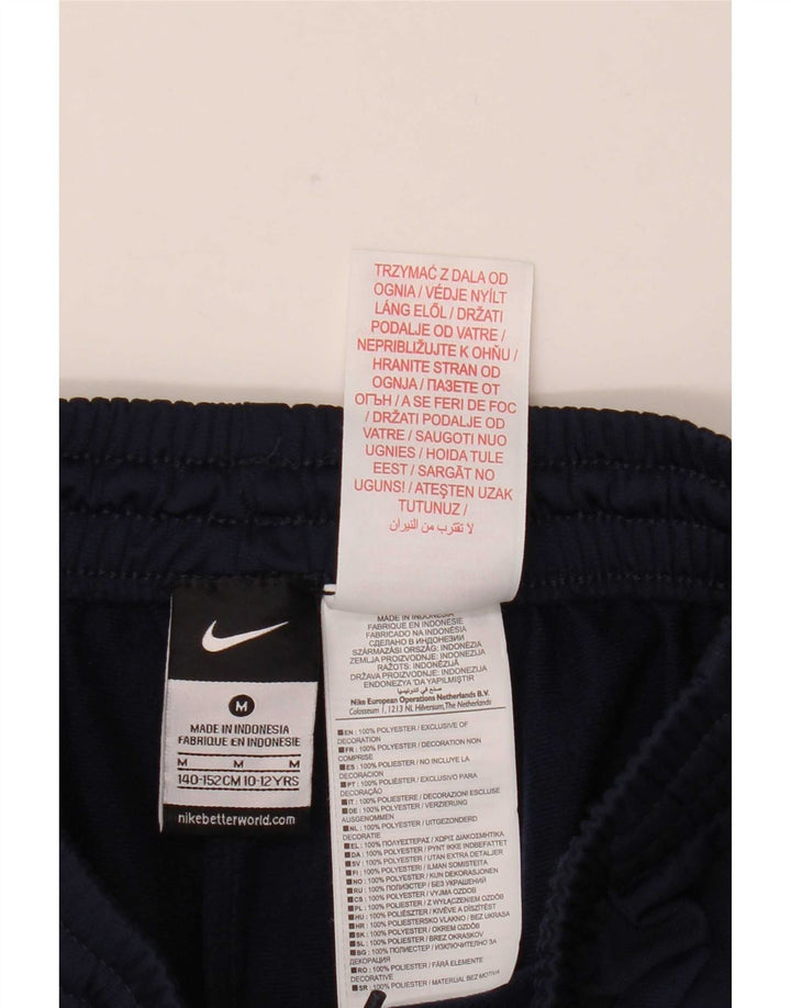 Pantaloni de trening Nike băieți 10-11 ani poliester mediu albastru bleumarin