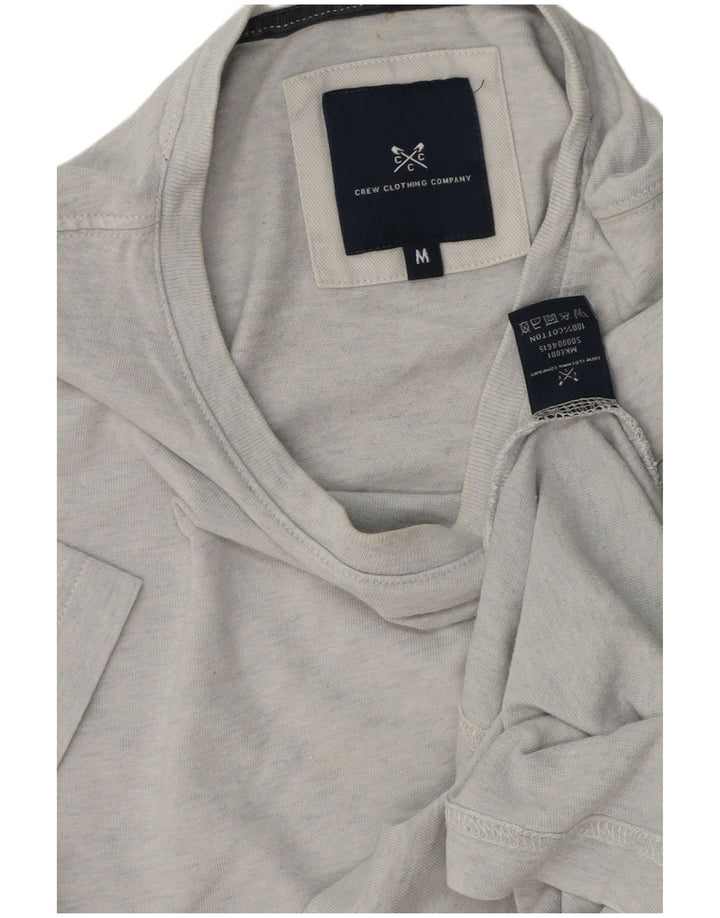 Crew Clothing Tricou pentru bărbați Top Medium Gri Bumbac