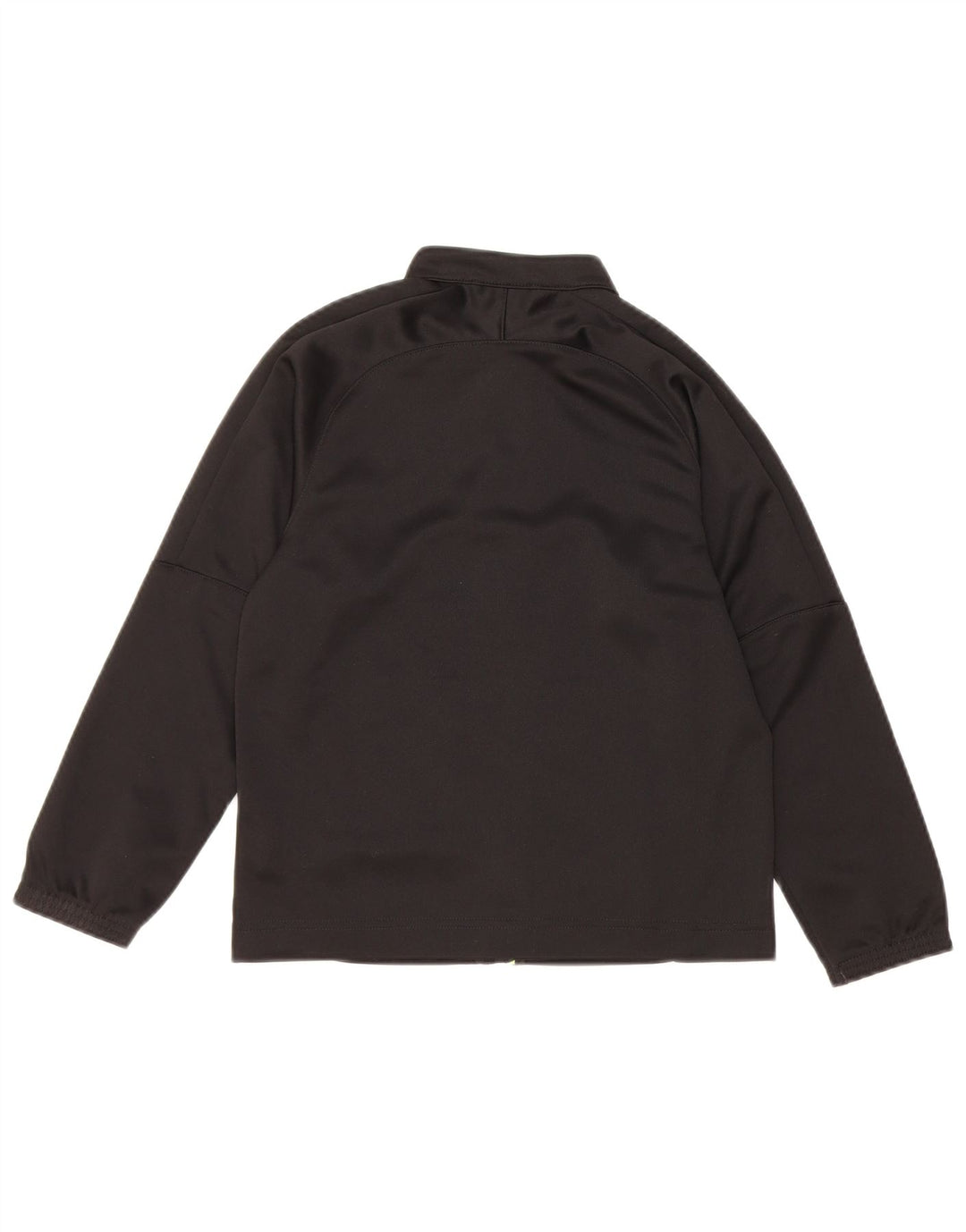 Jachetă de trening PUMA pentru băieți 7-8 ani, poliester negru