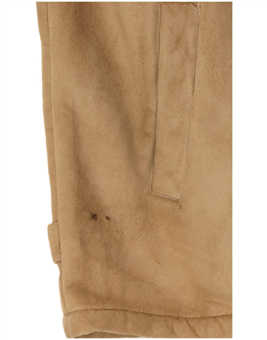 Jachetă vintage pentru bărbați Sherpa UK 42 XL poliester bej