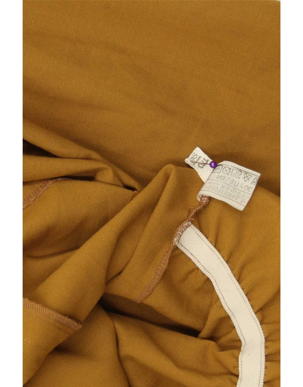 Blazer Vintage pentru femei cu 5 nasturi, UK 14, maro mediu