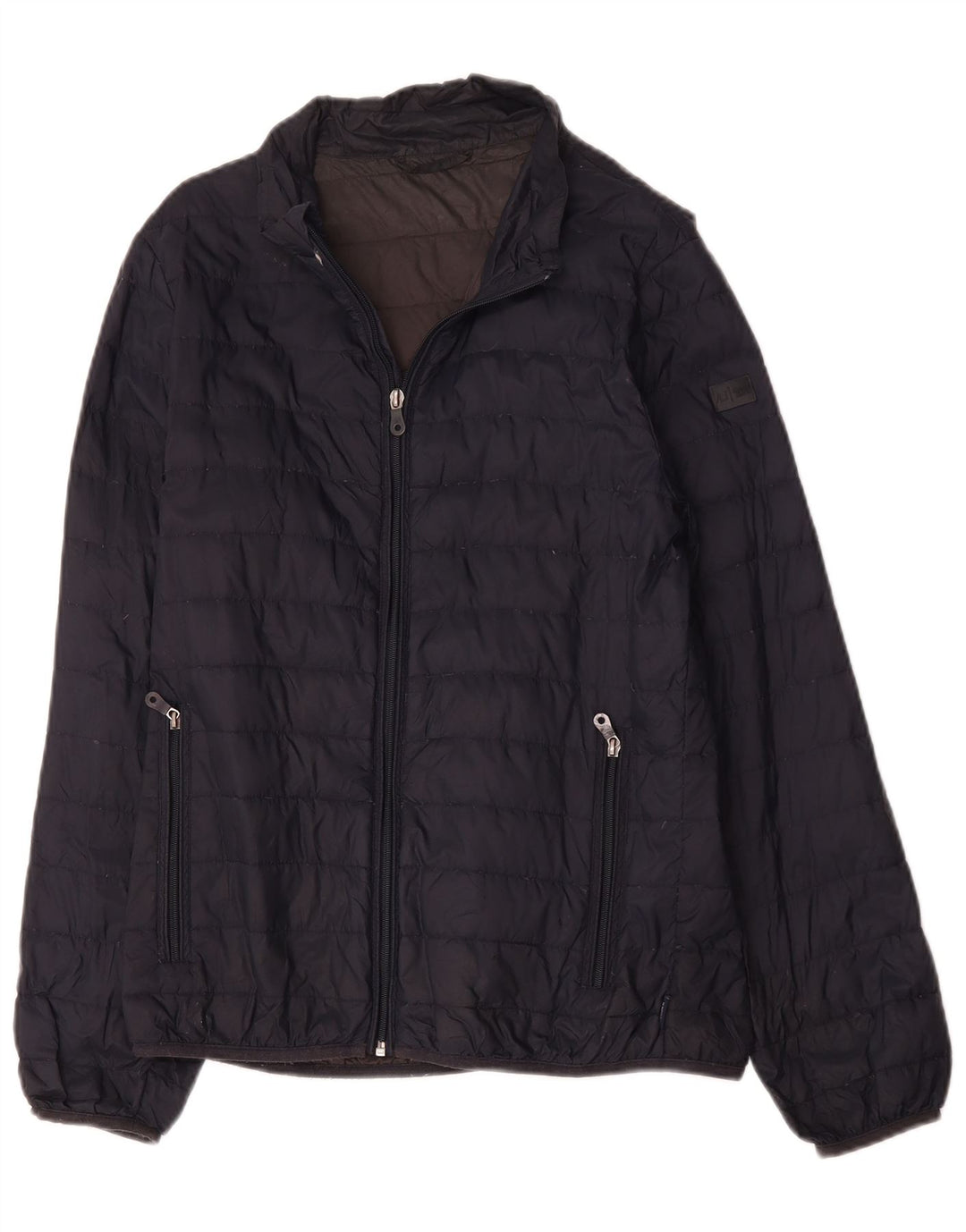 Jachetă căptușită pentru bărbați Armani Jeans IT 48 Medium Bleumarin Poliamidă