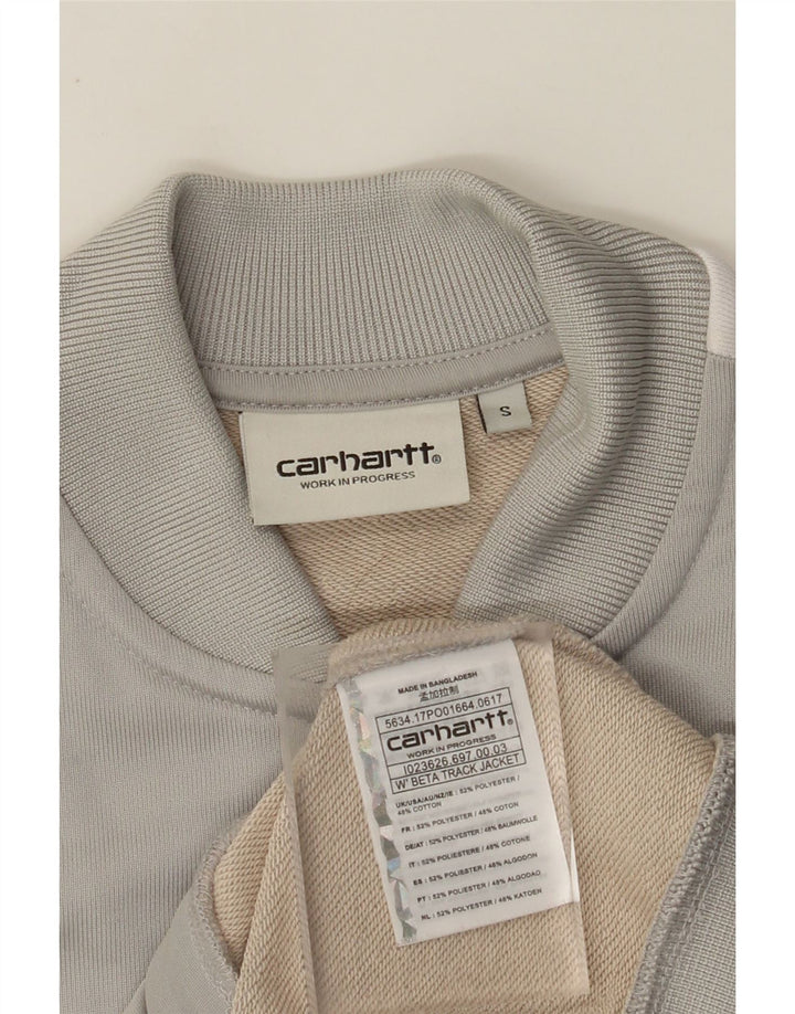 Jachetă de trening pentru femei CARHARTT UK 10, gri mic, bloc de culoare
