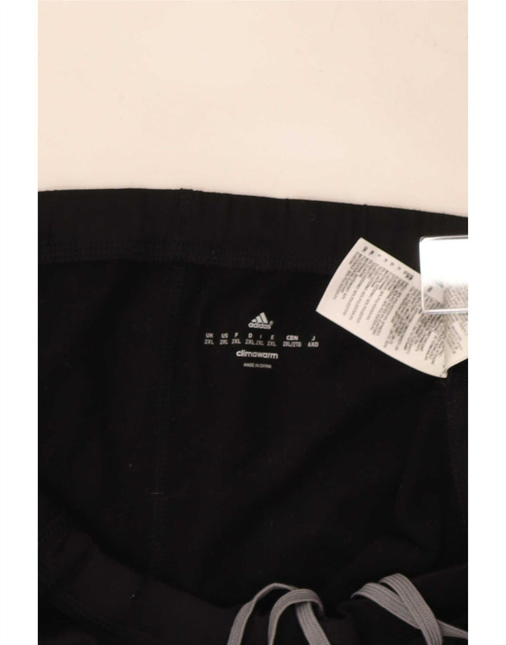 Pantaloni de trening Adidas Climawarm pentru bărbați, 2XL, poliester negru