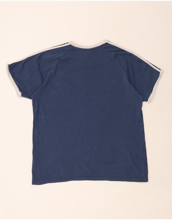 Tricou pentru bărbați ADIDAS Top XL Bumbac albastru