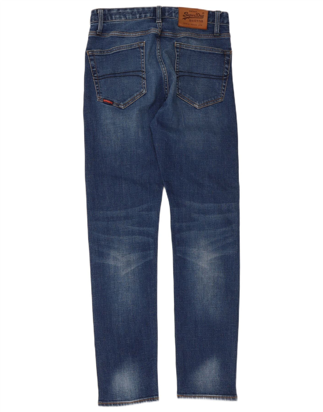 Blugi slim pentru femei Superdry W30 L32 bumbac albastru
