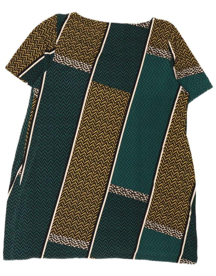 Rochie schimbătoare pentru femei Marks & Spencer UK 22 3XL Verde Poliester color bloc