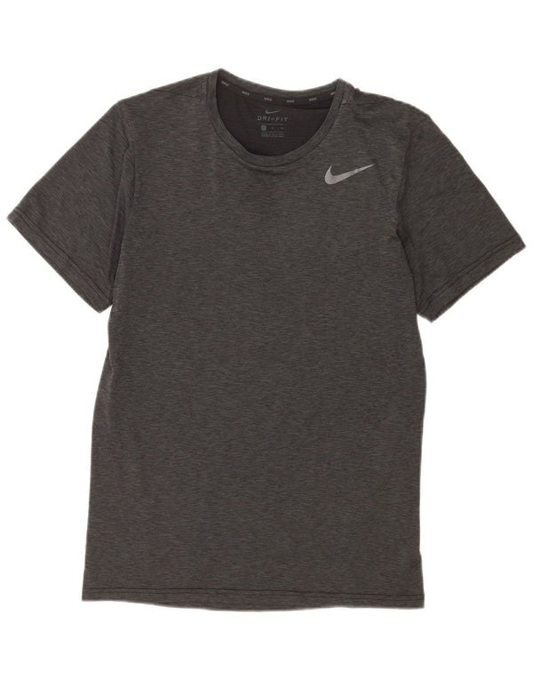 Tricou Nike Dri Fit pentru bărbați Top mic, gri, poliester