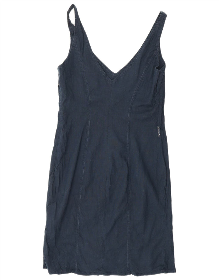 ARMANI JEANS Rochie de damă fără mâneci teacă IT 44 Medium Bleumarin In