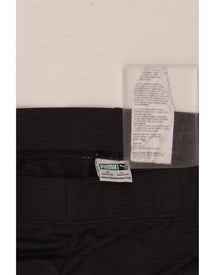 Leggings Puma Fete 10-11 Ani Poliester Negru Mediu