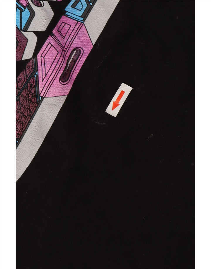 Tricou grafic pentru bărbați NIKE Regular Fit Top Mic Negru