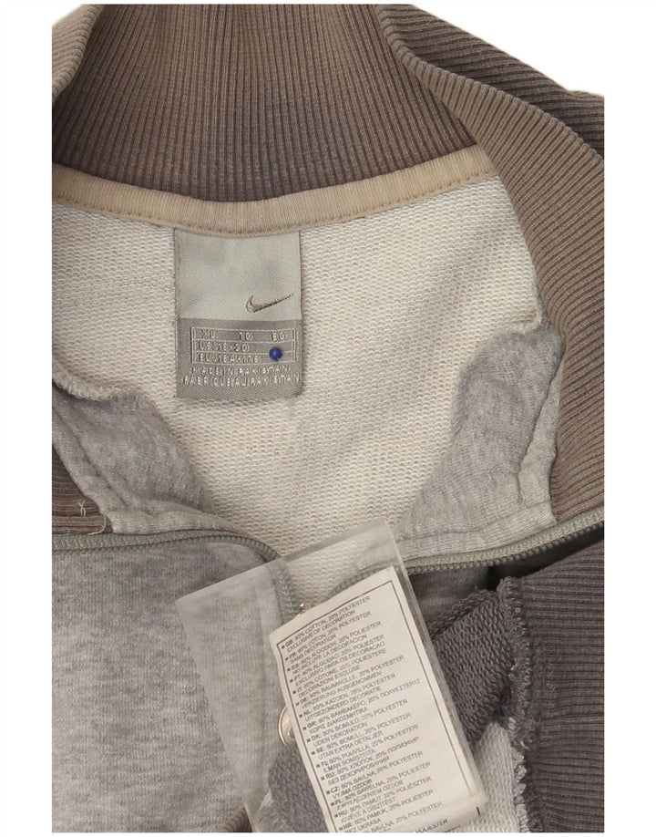 Jachetă de trening grafică NIKE pentru băieți, 13-14 ani, XL, gri Colorblock