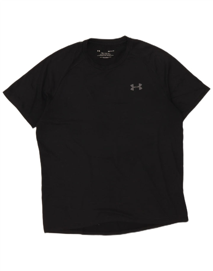 Tricou Under Armour pentru bărbați Top mic poliester negru