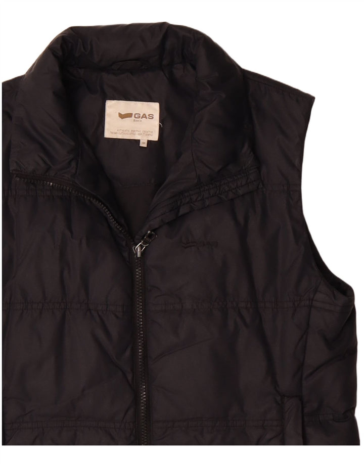 Gas Womens Gilet căptușit UK 14 Medium Bleumarin Poliester